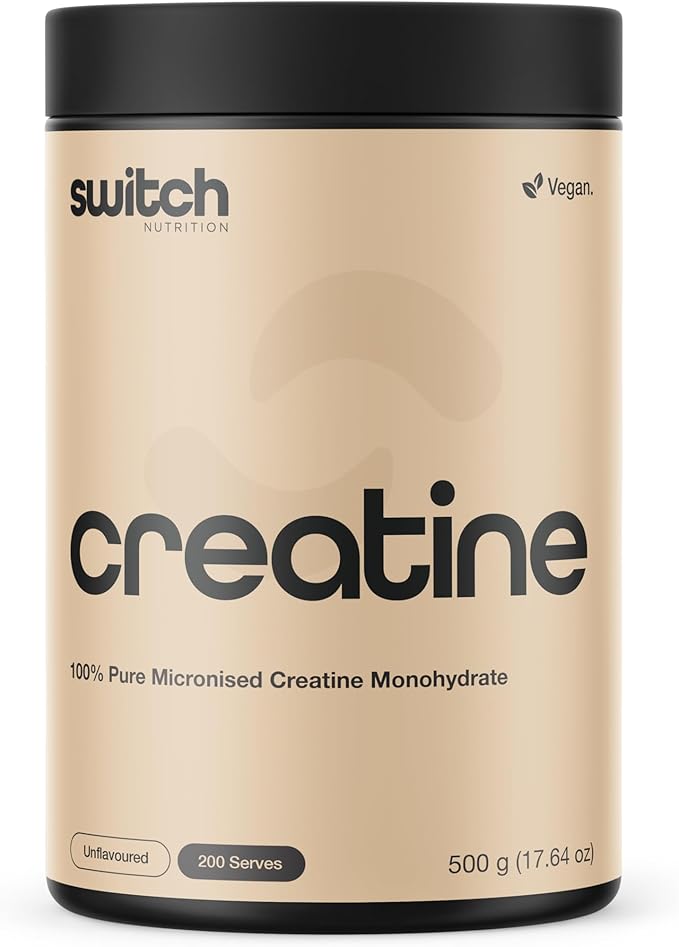 Switch Creatine 100% Micronised Creatine Monohydrate