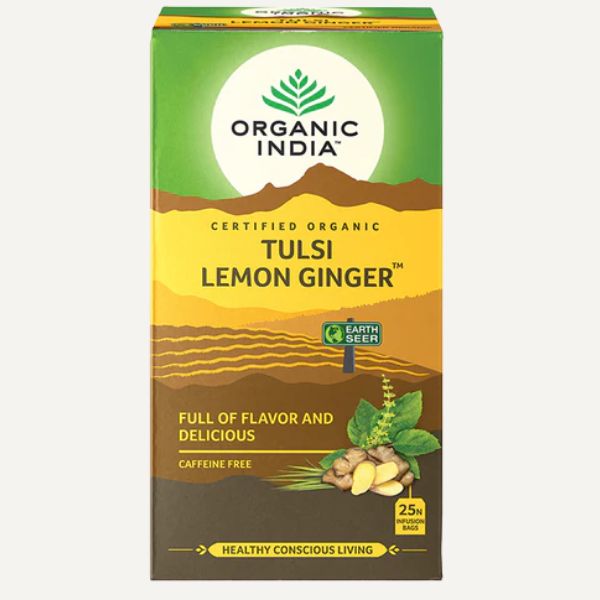 Organic India Tulsi Lemon Ginger – 50g