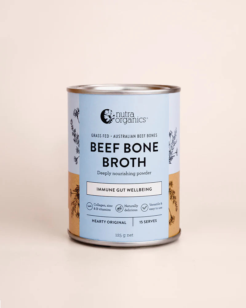 Nutra Organics – Beef Bone Broth Hearty Original (125g)