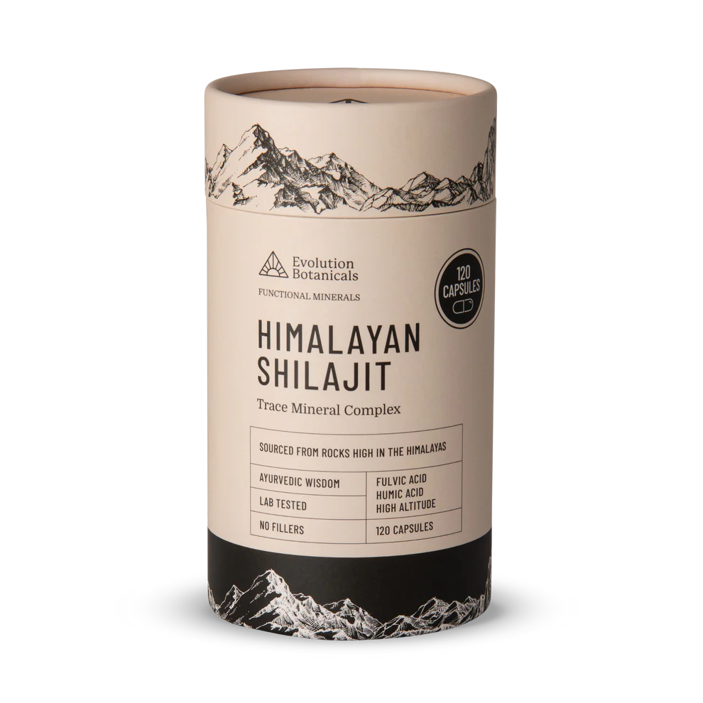 Evolution Botanicals Himalayan Shilajit 120 Caps