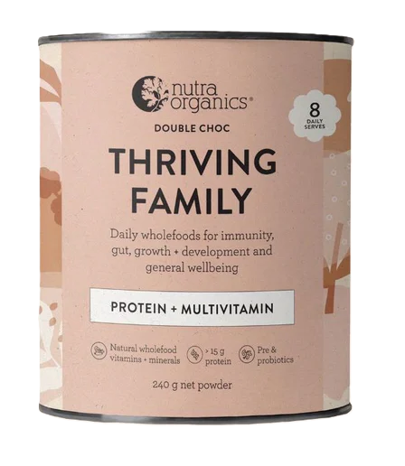 Nutra Organics Thriving Family (Double Choc) 240g