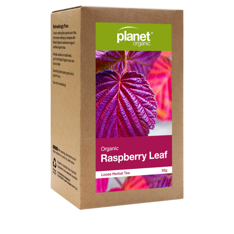 Planet Organic – Certified Organic Raspberry Leaf