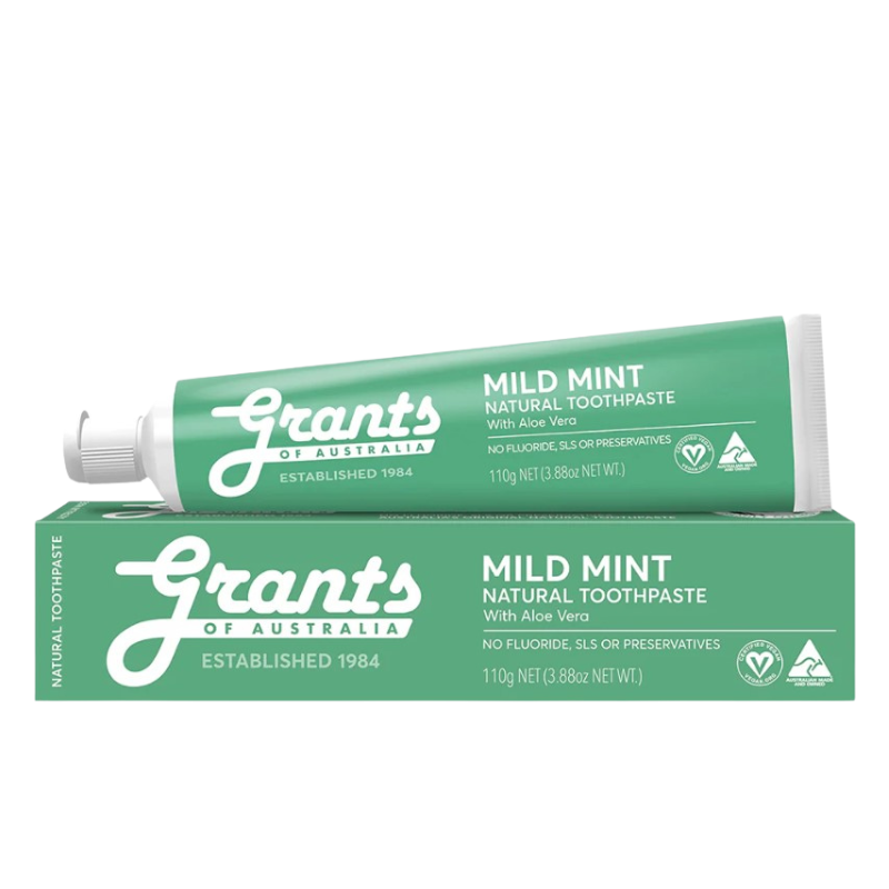 Grants – Mild Mint Toothpaste (110g)