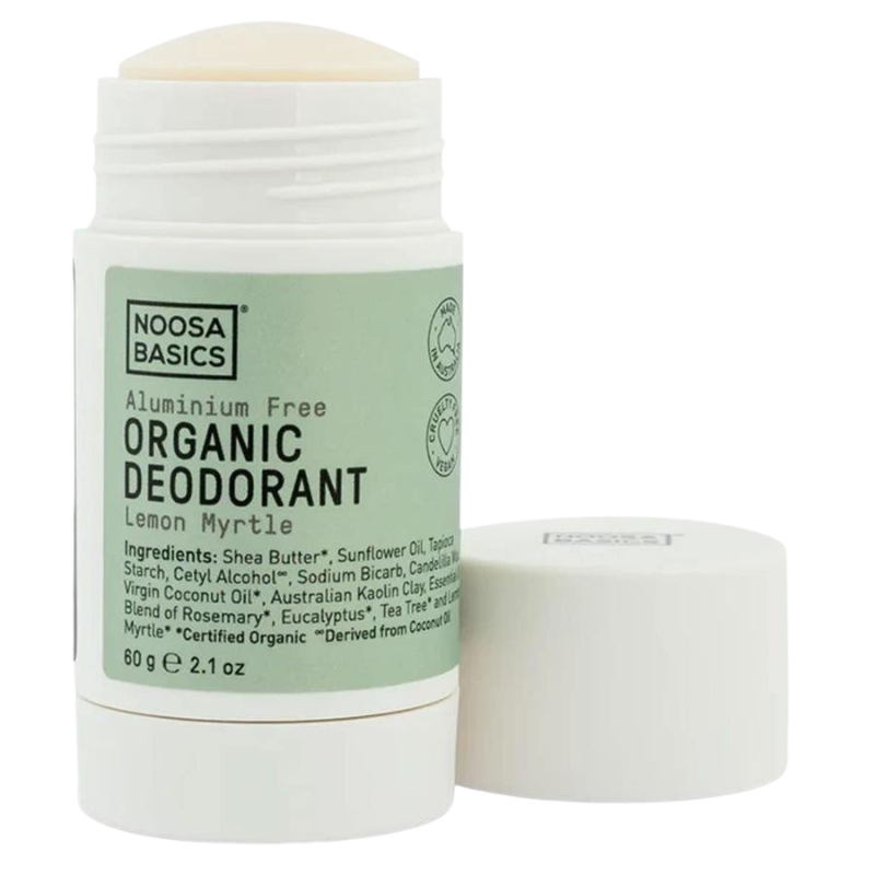 Noosa Basics – Deodorant Stick, Lemon Myrtle (60g)