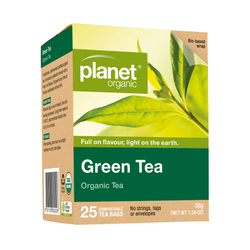 Planet Organic – Certified Organic Green Tea