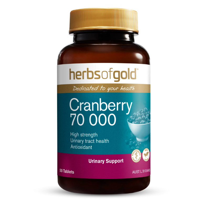 Herbs of Gold – Cranberry 70,000 (50 Tablets)