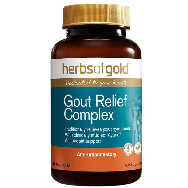 Herbs of Gold – Gout Relief Complex (60 Capsules)