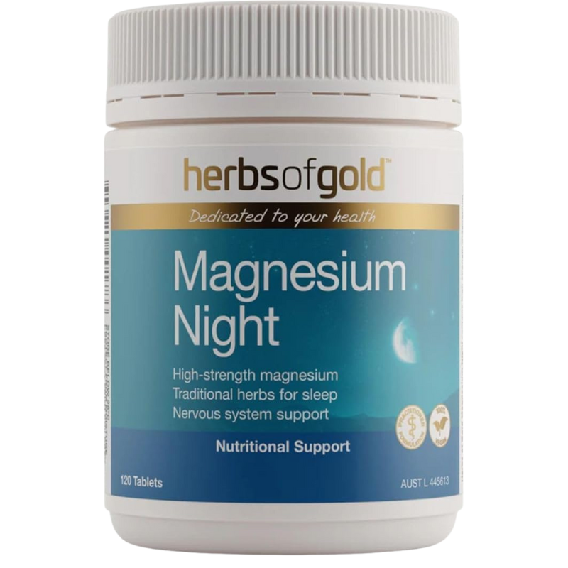 Herbs of Gold – Magnesium Night Plus (150g Powder)