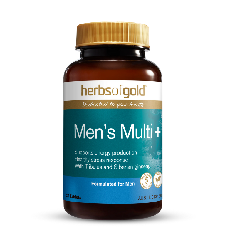 Herbs of Gold – Men’s Multi+ (30 Tablets)