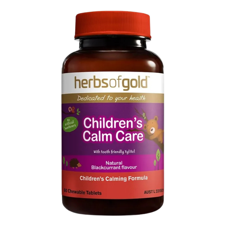 Herbs of Gold – Children’s Calm Care (60 Tablets)
