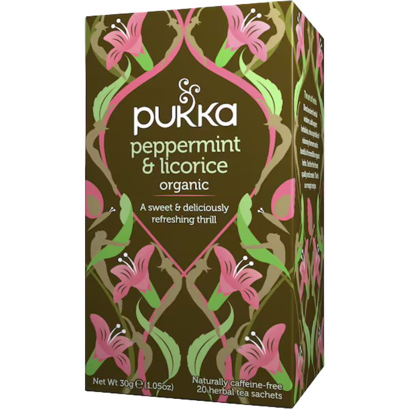 Pukka – Peppermint & Licorice (40g)