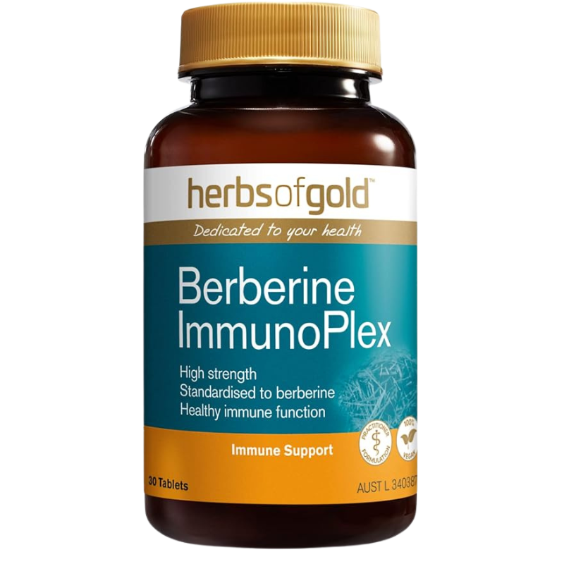 Herbs of Gold Berberine ImmunoPlex – 30 Tablets