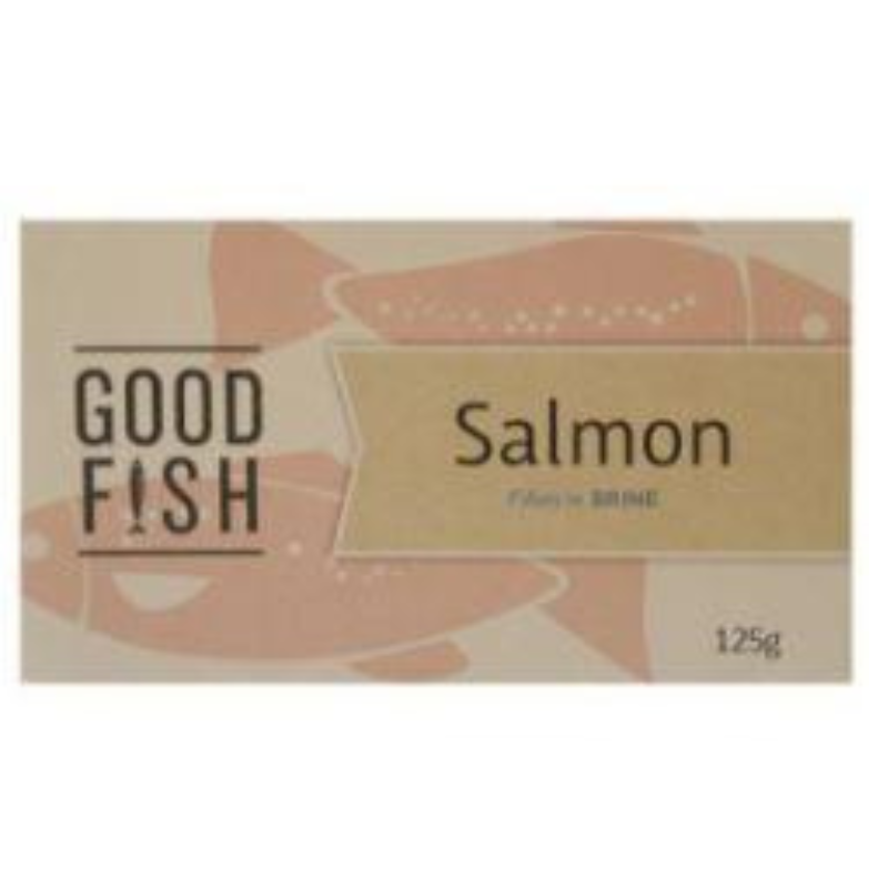 Good Fish – Salmon in Brine (Tin, 125g)