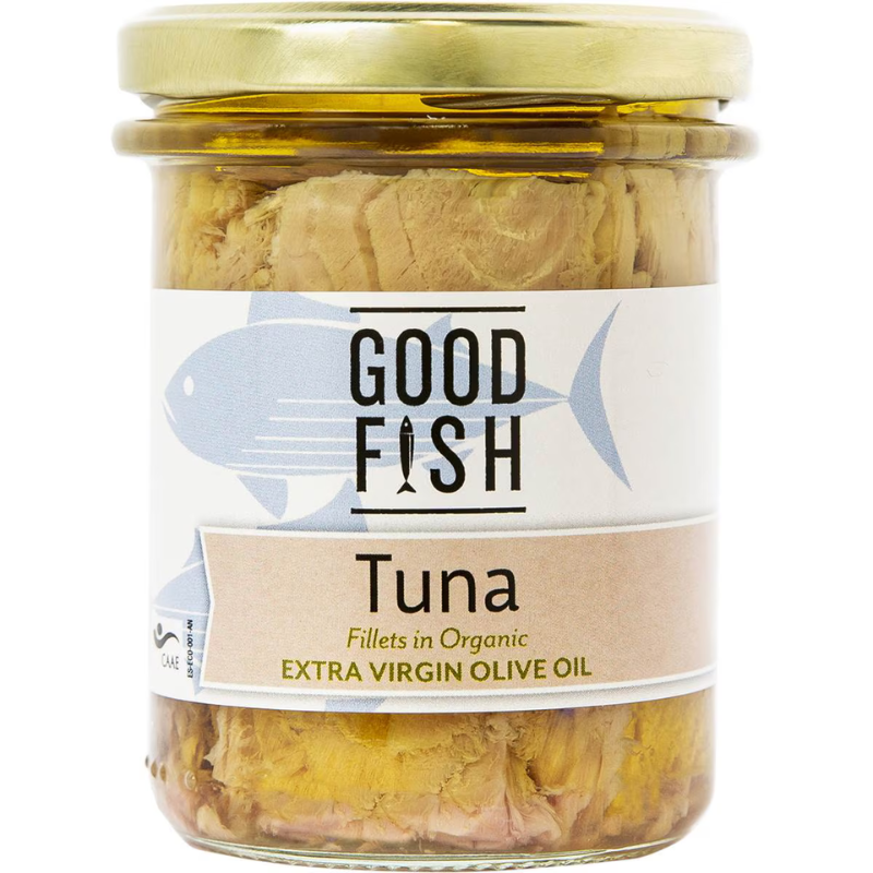 Good Fish – Tuna in Extra Virgin Olive Oil (Jar)