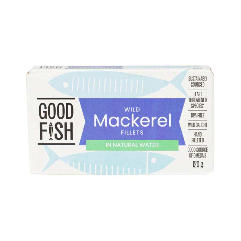Good Fish – Mackerel in Brine (Tin, 125g)