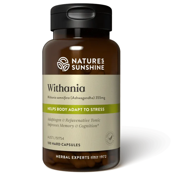 Natures Sunshine Withania 100 caps