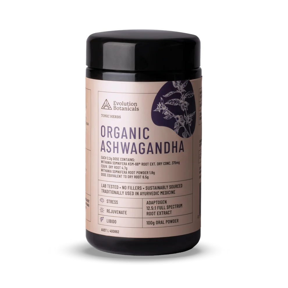 Evolution Botanicals Ashwaganda 100g