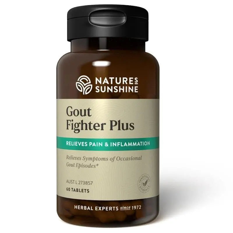 Natures Sunshine Gout Fighter Plus 60 Tab