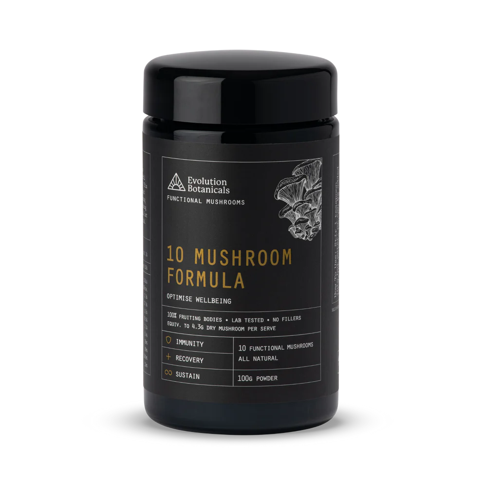 Evolution Botanicals 10 mushroom formula 100g
