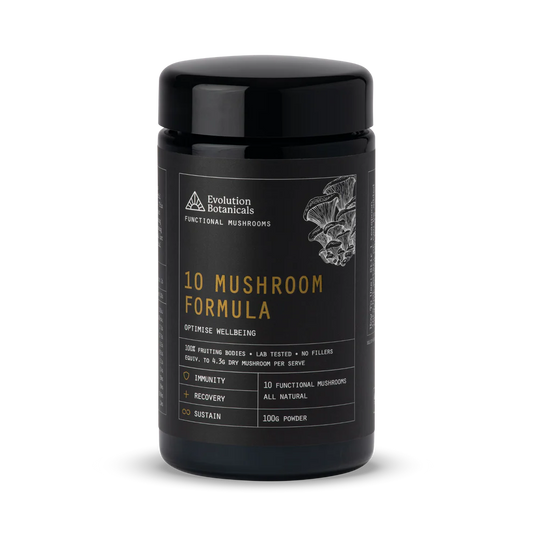 Evolution Botanicals 10 mushroom formula 100g
