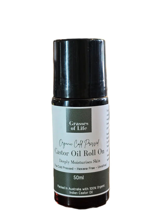 Grasses of Life Castor Oil Roll On 50ml