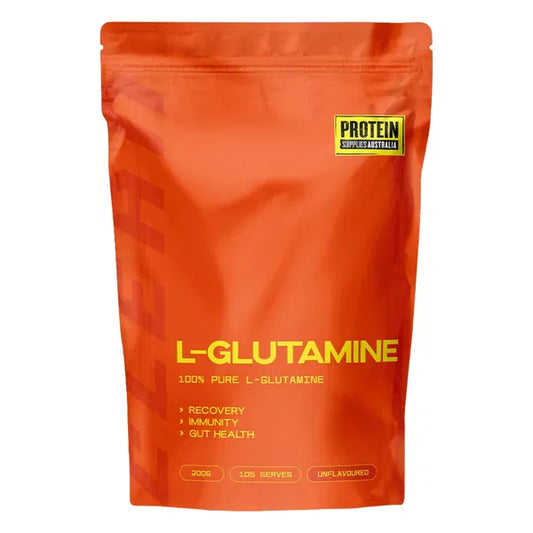 Protein Supplies Australia L-Glutamine Powder Unflavoured (200 gm)