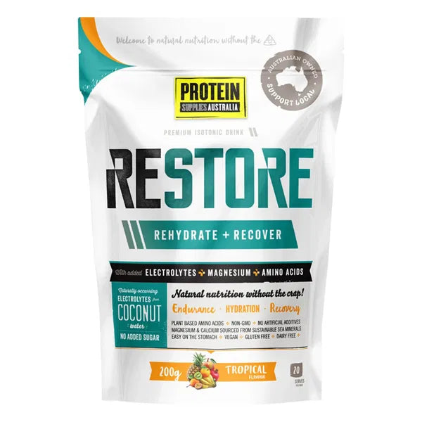 Restore Rehydrate + Recover Powder – Premium Hydration & Recovery Formula