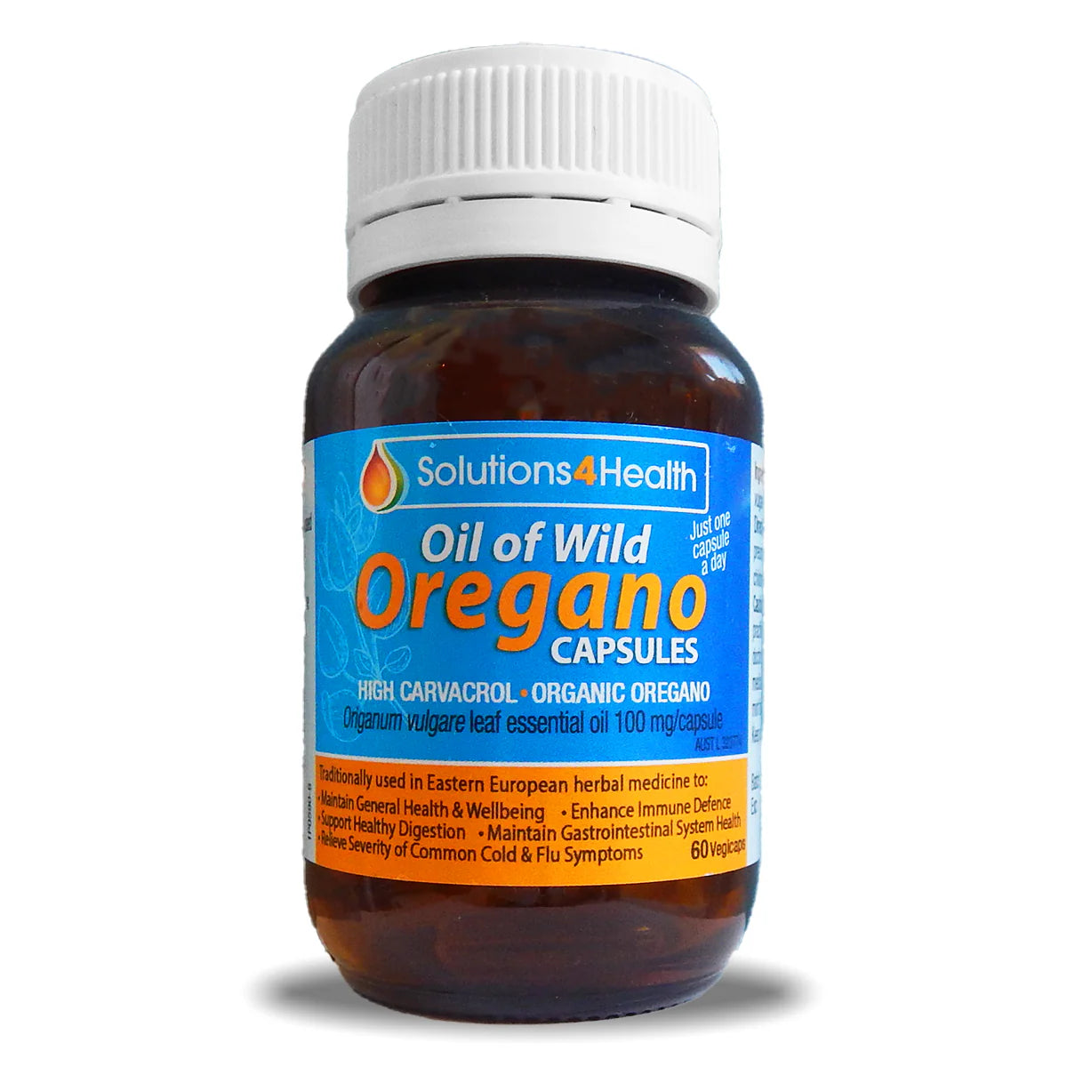 Solutions4Health Oil of Wild Oregano 60 Caps