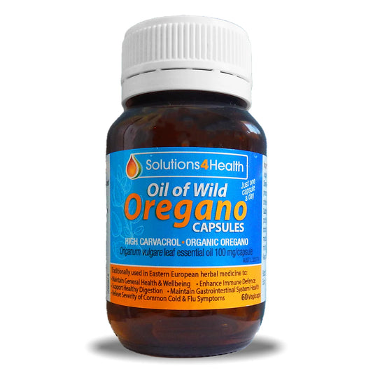 Solutions4Health Oil of Wild Oregano 60 Caps