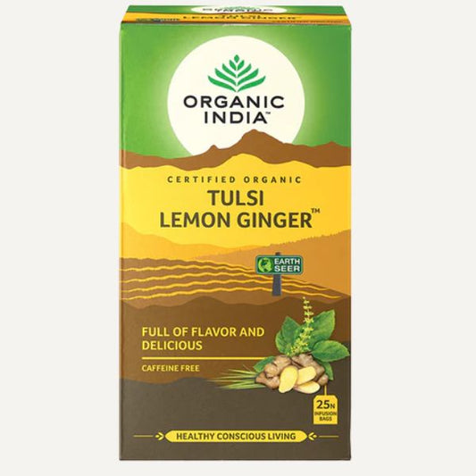 Organic India Tulsi Lemon Ginger – 50g