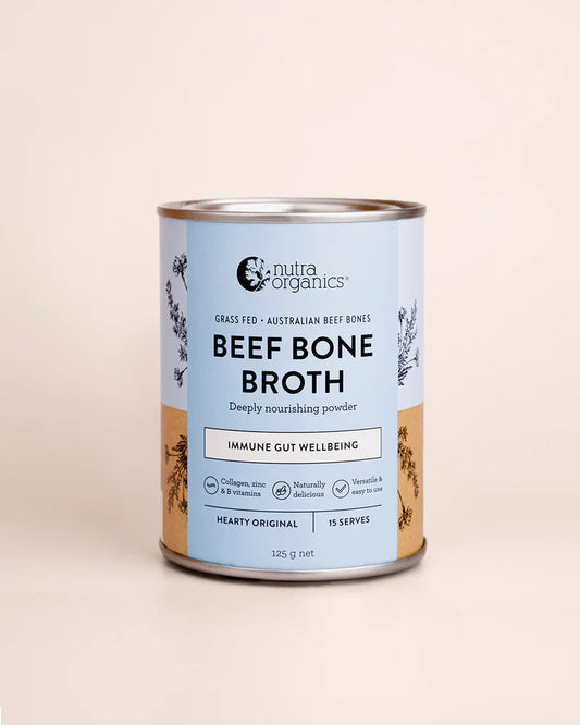 Nutra Organics – Beef Bone Broth Hearty Original (125g)