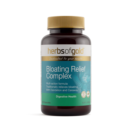 Herbs of Gold – Bloating Relief Complex (60 Capsules)