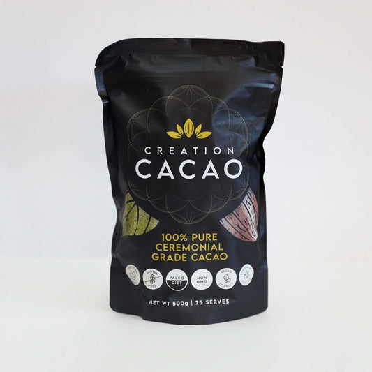 Creation Cacao – Ceremonial Grade Cacao (500g)