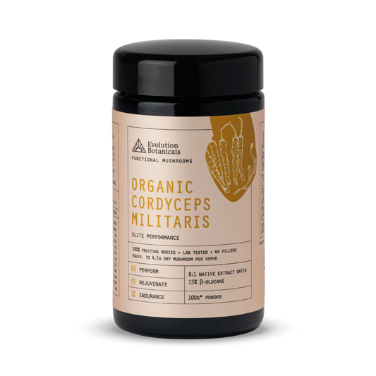 Evolution Botanicals Organic Cordycepts Milataris 100g