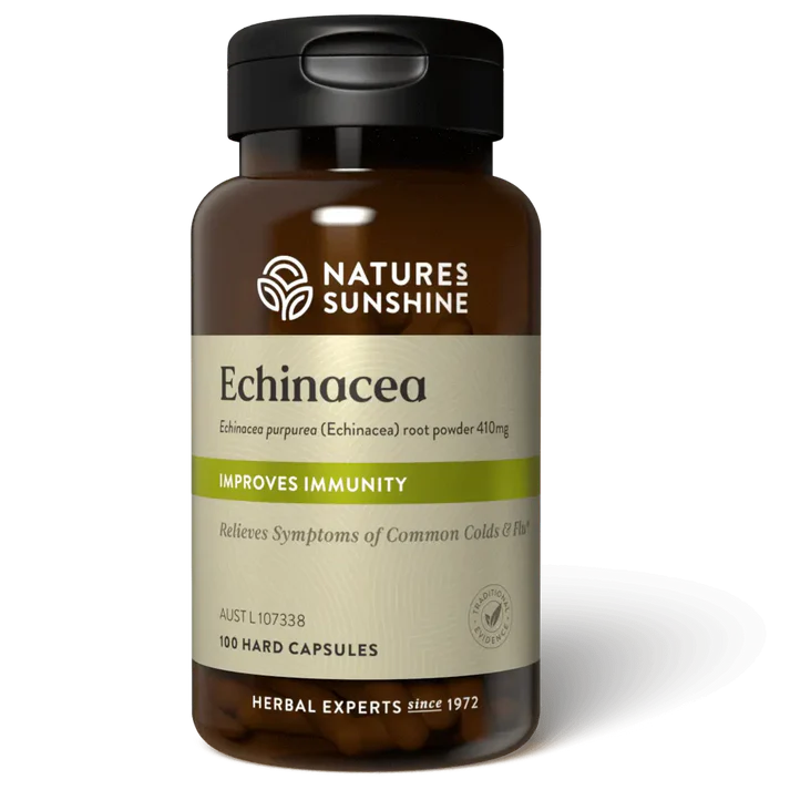 Natures Sunshine Echinacea 100 Cap