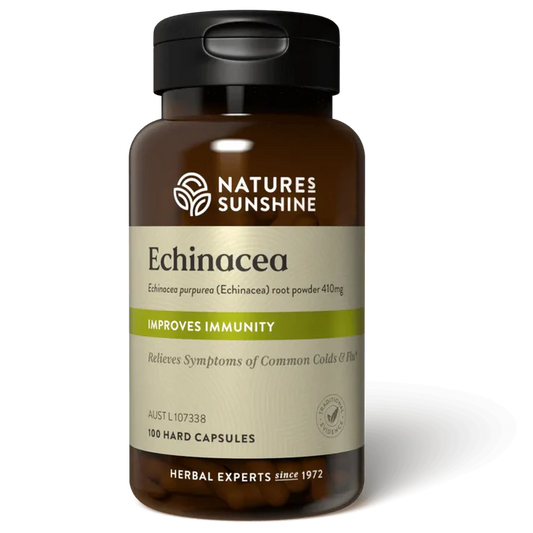 Natures Sunshine Echinacea 100 Cap