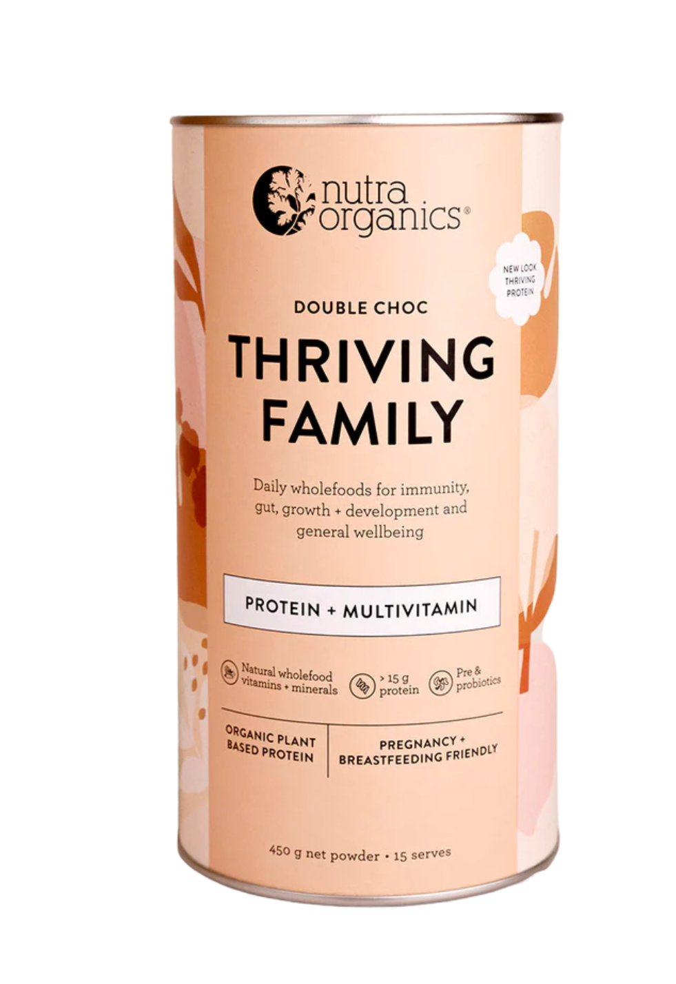 Nutra Organics Thriving Family (Double Choc) 450g