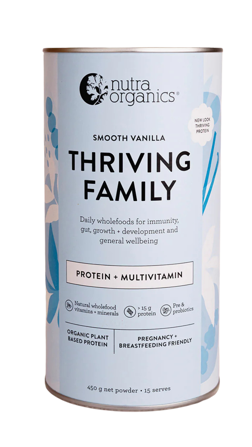 Nutra Organics – Thriving Family (Smooth Vanilla) 450g