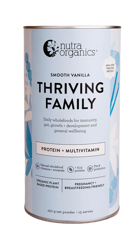 Nutra Organics – Thriving Family (Smooth Vanilla) 450g