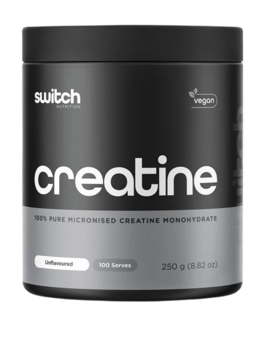 Switch Creatine 100% Micronised Creatine Monohydrate 250g