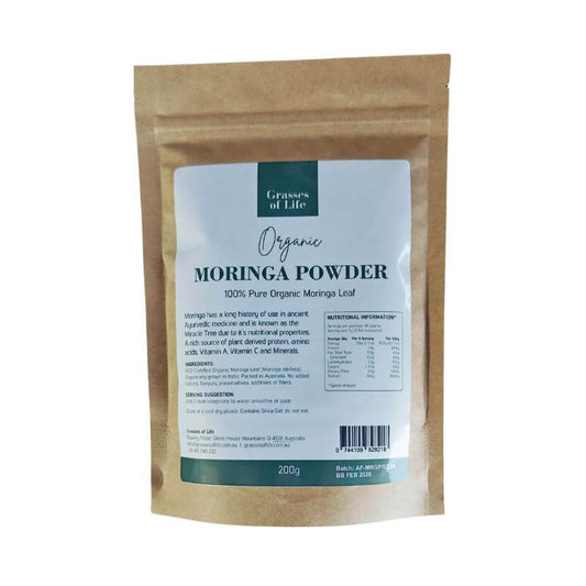 Grasses of Life Moringa Powder 200G