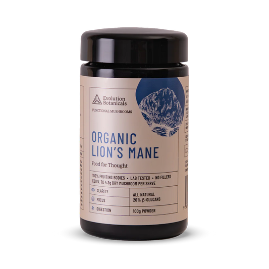 Evolution Botanicals Organic Lions Mane 100g