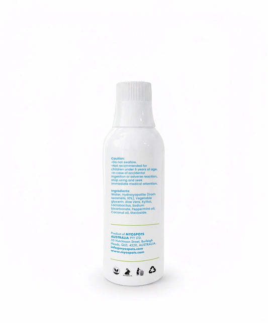 Myospots Natural Mouth Rinse (with hydroxyapatite)