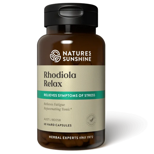 Natures Sunshine Rhodiola Relax 60 Caps