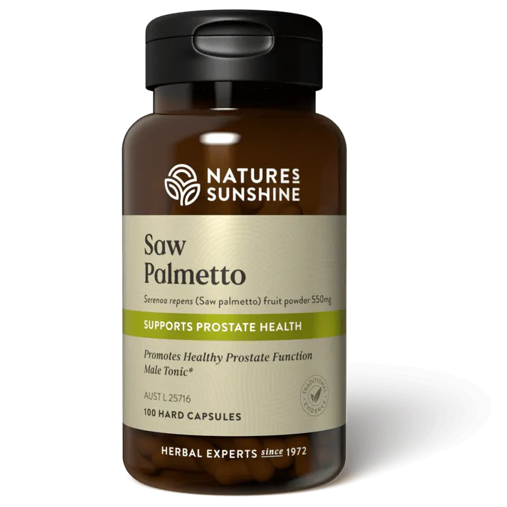 Natures Sunshine Saw Palmetto 100 caps
