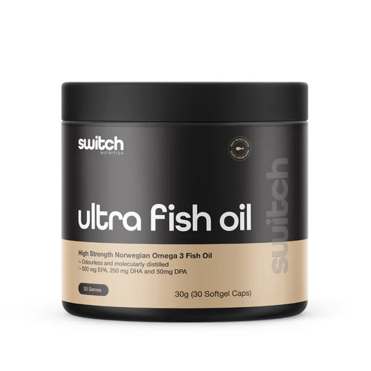 Switch Nutrition ULTRA FISH OIL – 120 Capsules