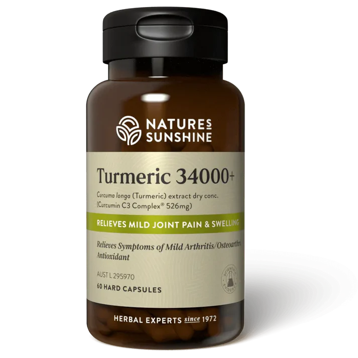 Natures Sunshine Tumeric 3400+ 60 tab