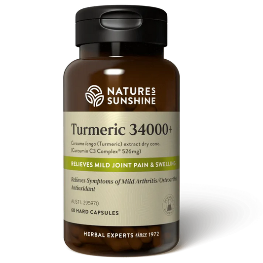 Natures Sunshine Tumeric 3400+ 60 tab