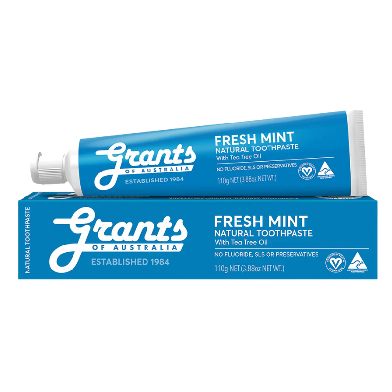 Grants – Fresh Mint Toothpaste (110g)