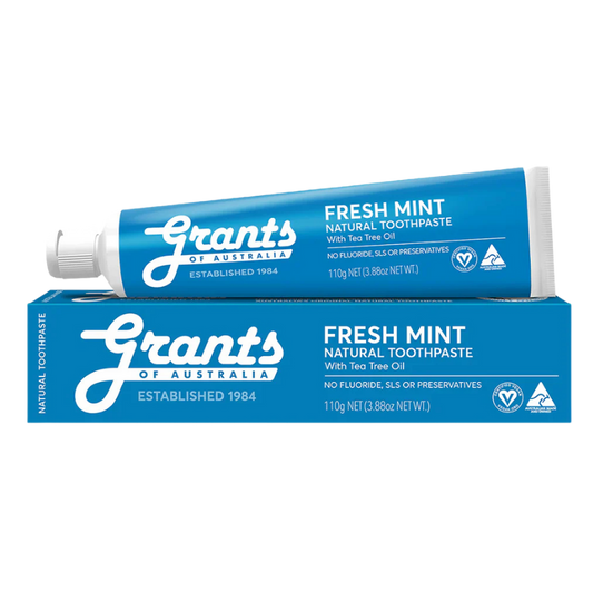 Grants – Fresh Mint Toothpaste (110g)